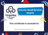 County Good Service certificate