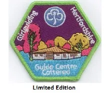 Limited Edition Guide Centre Cottered badge