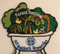 Forest bathing challenge badge