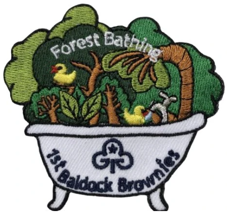 Forest bathing badge