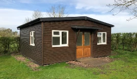 Camp shelter at Cottered