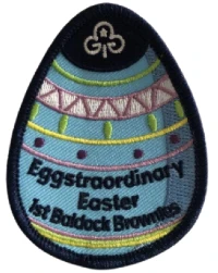 Eggstraordinary Easter challenge badge