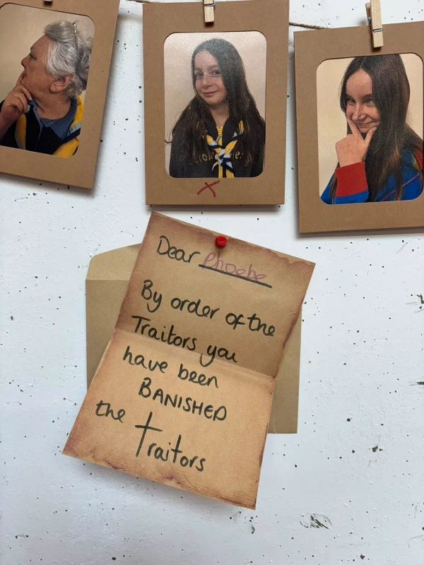 Traitors themed activity image 3