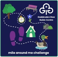 Mile around me challenge badge