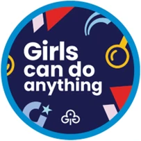 Girls can do anything badge